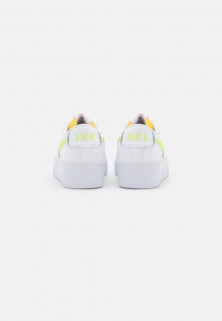 Nike Sportswear W BLAZER LOW PLATFORM Sneaker low white/light lemon twist/black/team orange W BLAZER LOW PLATFORM Низкие кроссовки женские белый/светлый лимонный твист/черный/оранжевый