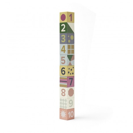 Kids Concept Holzklotze Edvin 10-teilig Bausteine Деревянные блоки Edvin 10-элементные строительные блоки