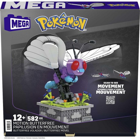 Mattel Pokemon Motion Smettbo bewegliches Bauset Подвижный строительный набор Pokemon Motion без масла