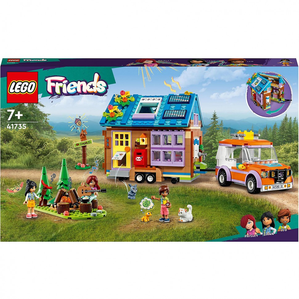 Купить LEGO LEGO Friends 41735 Mobiles Haus LEGO Friends 41735 Передвижной  дом в интернет-магазине Diskontshop.eu Германия всего за 7 823 руб. в