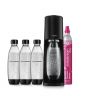 SodaStream TERRA Hydration Pack Аппарат для газирования воды (Германия), 3 х бутылка 1 л + CO баллон, домашняя газированная вода, компактный дизайн, быстрый результат