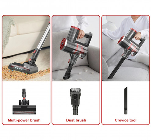 Tocmoc Tocmoc Akku-Hand-und Stielstaubsauger PCare 6 in 1 kabelloser Staubsauger P4, Echtzeit-Leistungsanzeige, 210,00 W, Beutellos, 65000 U/min, 20 kPa/10 kPa, 2 Geschwindigkeiten, 40 min, Doppelzyklon  Беспроводной ручной пылесос Tocmoc PCare 6 в 1, бес