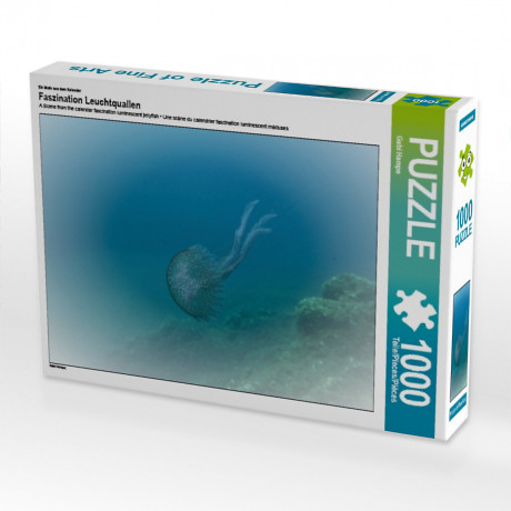 CALVENDO Puzzle CALVENDO Puzzle Faszination Leuchtquallen Пазл CALVENDO Puzzle Очарование светящихся медуз