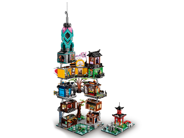 Lego Die Garten von NINJAGO City Сады NINJAGO City