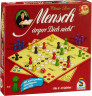 Schmidt Spiele 49330 Classic Line Mensch argere Dich, Настольная игра Не сердись (Германия) 49330, большие деревянные фишки, от 2 до 6 игроков, от 6 лет
