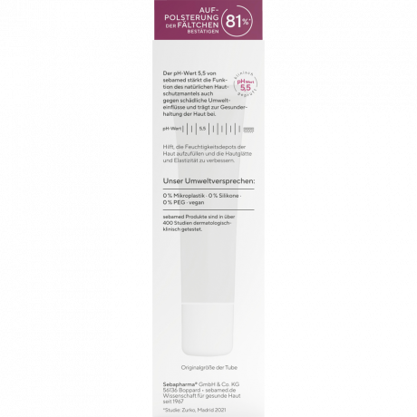 SEBAMED Anti-Aging Augencreme, 15 g, Себамед Антивозрастной крем для кожи вокруг глаз, Q10, против морщин, 15 г