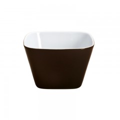Kahla Kahla Abra Cadabra Schale eckig klein chocolate brown 6 cm / 170 ml Kahla Abra Cadabra квадратная миска шоколадно-коричневая 6 см / 170 мл