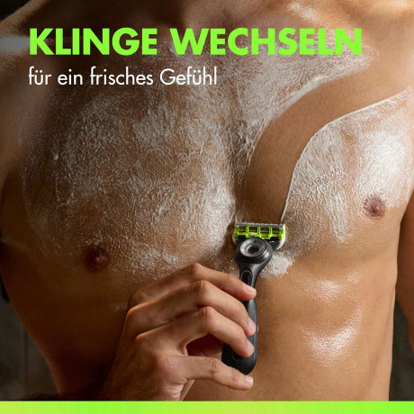 GILLETTE Rasierklingen, Labs Body & Intimate, 3 St, Джилетт Сменные кассеты Labs Body & Intimate для тела и интимных зон, 3 шт.