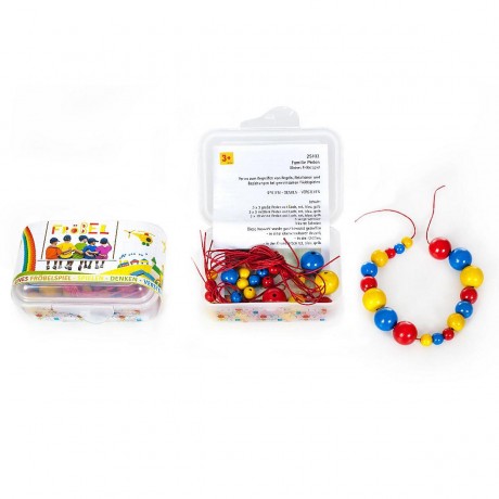 SINA®SPIELZEUG Holzspielzeug Legespiel Familie Perlen 54 Stuck Деревянная игрушка-пазл семейный жемчуг 54 детали