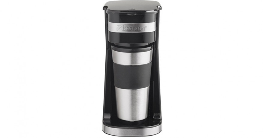 Bestron Bestron ACM112Z , Filtermaschine silber, Edelstahl-Thermobecher  silber Bestron ACM112Z, фильтрующая машина серебристого цвета, термокружка из нержавеющей стали