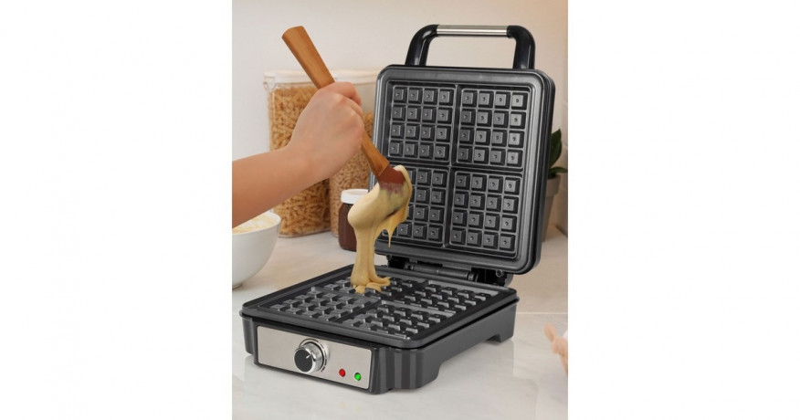 ProfiCook ProfiCook Waffelautomat PC-WA 1241, Waffeleisen schwarz/edelstahl, 1.200 Watt  schwarz/edelstahl Вафельница ProfiCook PC-WA 1241, вафельница черная/нержавеющая сталь, 1200 Вт