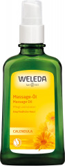 WELEDA CALENDULA Massage-Oel, 100 ml, Массажное масло с календулой для чувствительной кожи, с лёгким цитрусовым ароматом, 100 мл