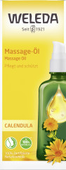 WELEDA CALENDULA Massage-Oel, 100 ml, Массажное масло с календулой для чувствительной кожи, с лёгким цитрусовым ароматом, 100 мл