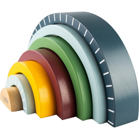 P:OS Hej Lonne Regenbogen inkl. Jutebeutel Hej Lonne Rainbow с джутовым мешком