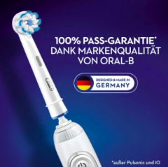 Oral-B Aufsteckbürsten Sensitive Clean Clean&amp;Care, 3 St, Орал Би Насадки для электрической зубной щётки. Очищение для чувствительных зубов, 3 шт