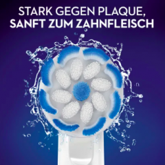 Oral-B Aufsteckbürsten Sensitive Clean Clean&amp;Care, 3 St, Орал Би Насадки для электрической зубной щётки. Очищение для чувствительных зубов, 3 шт