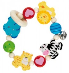 HEIMESS Greifling Elastik Afrika Игрушка-клатч резинка Африка