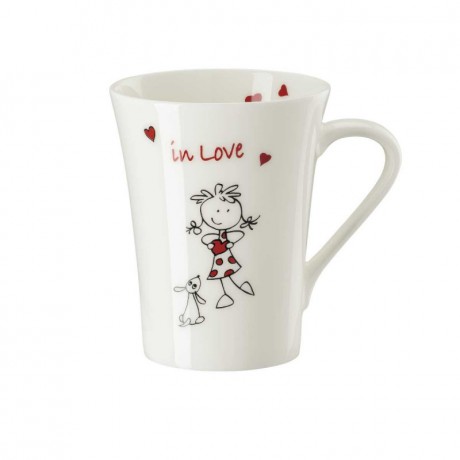 Hutschenreuther Hutschenreuther My Mug Collection Friends - In love Becher mit Henkel 0,40 L Hutschenreuther My Mug Collection Friends - In love Кружка с ручкой 0,40 л