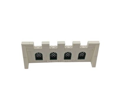 LEGO Lego MOC Mittelalter Fenster Mauer Ritter Burg - weiss  - 54 Teile - neu Lego MOC средневековая оконная стена рыцарский замок - белый - 54 детали - новый