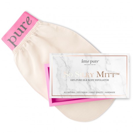 ame pure So Silky Mitt | 100% Reine Seide Такая шелковистая рукавица | 100% чистый шелк