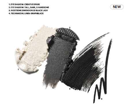 МАC Hypnotizing Holiday Now you see me Extra Dimension Eye Kit Smoky, МАК Набор для макияжа глаз в подарочной упаковке, Дымчато-серый