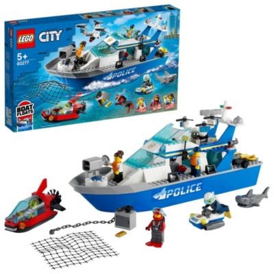 LEGO City Polizeiboot Городской полицейский катер