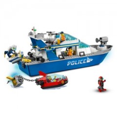LEGO City Polizeiboot Городской полицейский катер