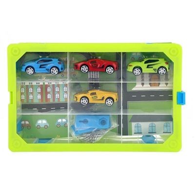 Toi-Toys TURBO RACERS Sammelkoffer mit 4 Rallye-Autos Коллекция TURBO RACERS с 4 раллийными автомобилями