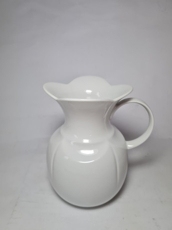 Formano Bavaria Белый фарфоровый кувшин, 18 x 15 см, Германия, 1960-70гг.