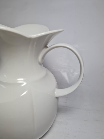 Formano Bavaria Белый фарфоровый кувшин, 18 x 15 см, Германия, 1960-70гг.
