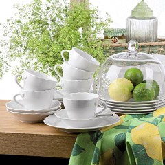 Hutschenreuther Maria Theresia Weiss Kaffee-Set 18 tlg. Кофейный сервиз Hutschenreuther Maria Theresia Weiss 18 предм.