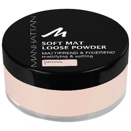 Manhattan Soft Mat Loose Powder Puder Puder, 1 шт.