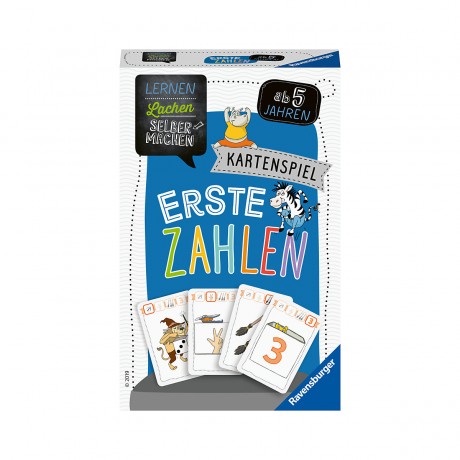 Ravensburger Lernen Lachen Selbermachen: Kartenspiel Erste Zahlen Учись смеяться своими руками: карточная игра «Первые числа»