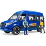 Bruder MB Sprinter Transfer mit Fahrer und Fahrgast Трансфер MB Sprinter с водителем и пассажиром
