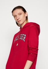 Tommy Hilfiger VARISTY HOODIE Hoodie royal berry VARISTY HOODIE Толстовка с капюшоном королевская ягода