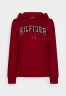 Tommy Hilfiger VARISTY HOODIE Hoodie royal berry VARISTY HOODIE Толстовка с капюшоном королевская ягода