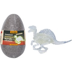 Die Spiegelburg Ausgrabungsset Figuren im Ei (nachtleuchtend) T-Rex W. Раскопки установили фигурки в яйце (серебристый) T-Rex W.