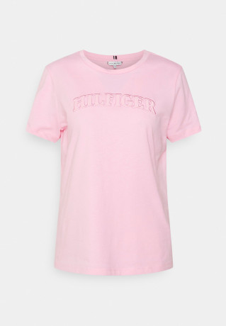 Tommy Hilfiger REG TONAL  Print T-shirt classic pink REG TONAL Футболка с принтом классический розовый