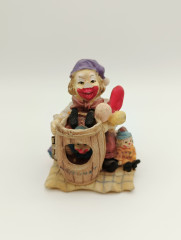 Статуэтки винтажные Im Stil Gilde &quot;Клоуны&quot;, 3 шт., керамика, 6 х 8 см, Германия, 1970-80гг.