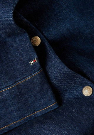 Tommy Hilfiger Denim dress darkblue Джинсовое платье темно-синий