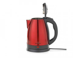 Michelino Wasserkocher Edelstahl Wasserkocher kabelloser Ein- und Ausguss, 1,8 l, 1800,00 W, 360&deg; drehbare Basisstation Sockel mit integrierter Kabelaufwicklung Kupfer Чайник Michelino, чайник из нержавеющей стали, беспроводная вставка и выпуск, 1,8 л, 18