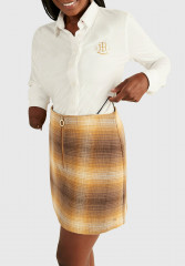 Tommy Hilfiger ADAPTIVE A-line skirt crest gold multi ADAPTIVE Юбка А-силуэта гребень золотой мульти
