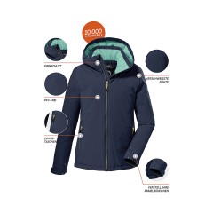 killtec Outdoorjacke KOW 198 GRLS JCKT Outdoorjacken Уличная куртка KOW 198 GRLS Уличные куртки JCKT