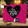 printplanet - XL Adventskalender Рождественский Адвент-календарь Mixed Minis Mrs. Always Right Spruche Adventskalender Рождественский Адвент-календарь Geschenk - gefullt mit den Sorten Snickers, Mars, Twix, Bounty und Milky Way