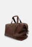 Tommy Hilfiger PREMIUM LEATHER DUFFLE UNISEX Weekend bag dark chestnut КОЖАНАЯ СУМКА PREMIUM UNISEX Сумка выходного дня темно-каштановый