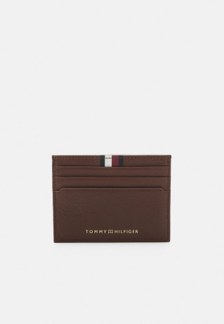 Tommy Hilfiger LEA HOLDER UNISEX Wallet dark chestnut LEA HOLDER UNISEX Бумажник темно-каштановый