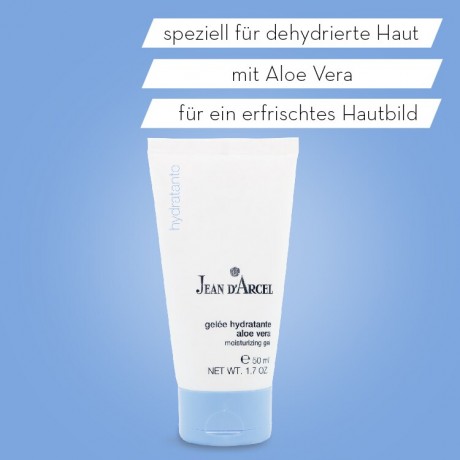 JEAN D'ARCEL gelee hydratante aloe vera HYDRATANTE Feuchtigkeitsgel sieht schnell in die Haut ein jelly Hydratante Aloe vera HYDRATANTE увлажняющий гель быстро проникает в кожу