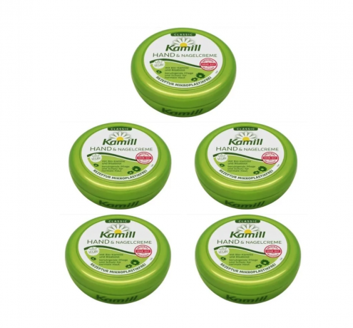 Kamil Hand and Nagel creme classi 150ml x 5stk, Для рук и Для ногтей Крем Dose, 150 мл х 5 штук