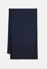 Tommy Hilfiger CONTEMPORARY SCARF MONO Scarf space blue СОВРЕМЕННЫЙ ШАРФ МОНО Шарф космический синий