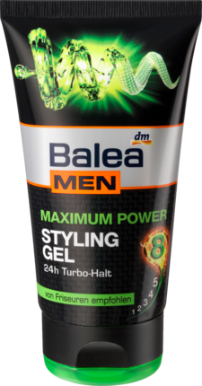 Balea MEN maximum power гель для фиксации, 150 мл